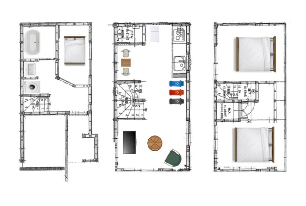 Three-story Japanese-style In Shinjuku Villa Tokyo